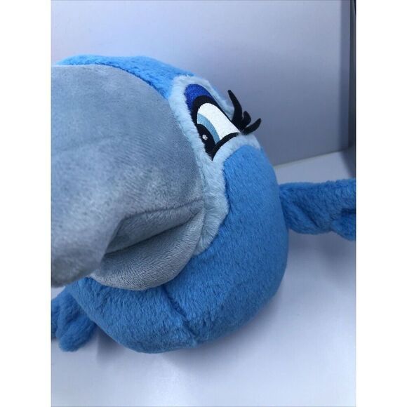 Rio Angry Birds Girl Blue Macaw JEWEL 6" Stuffed Plush Toy -No Sound - Picture 3 of 14